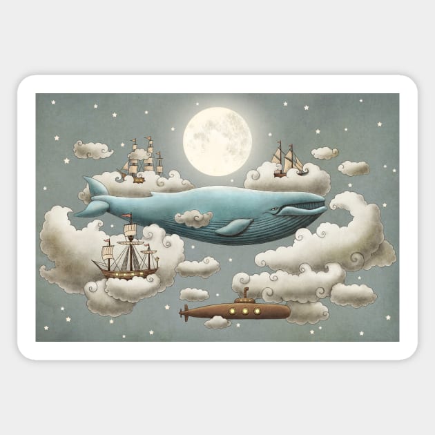 Ocean Meets Sky option Sticker by Terry Fan